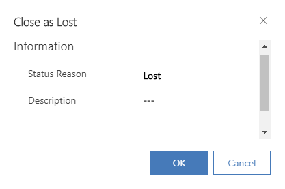 Close My Opportunity